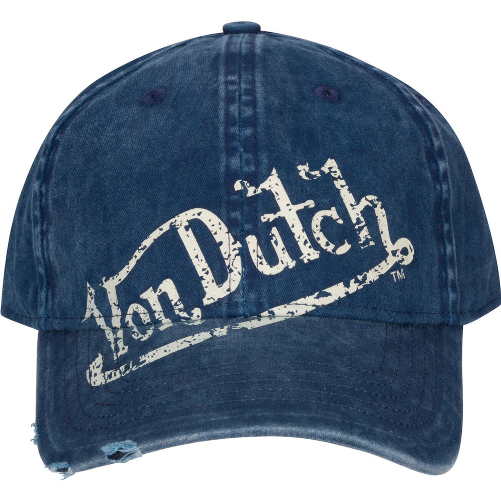 Von Dutch with Patch Logo Trucker- Washed Navy