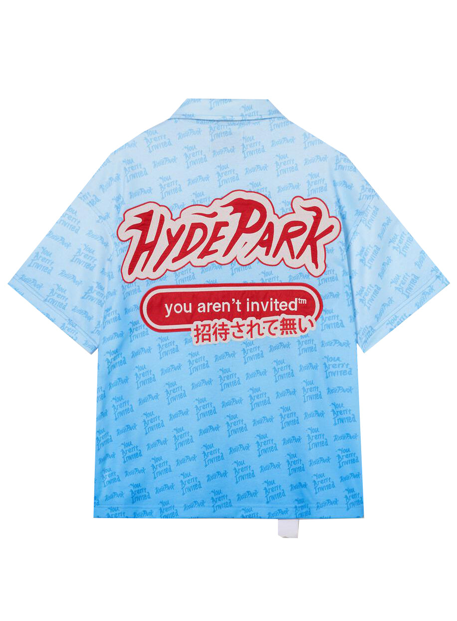 SLAP TAPE WORK SHIRT - BLUE