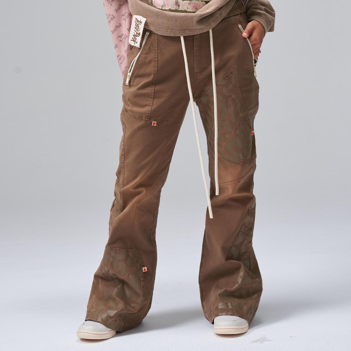 BUD CLIPPING TROUSER - BROWN