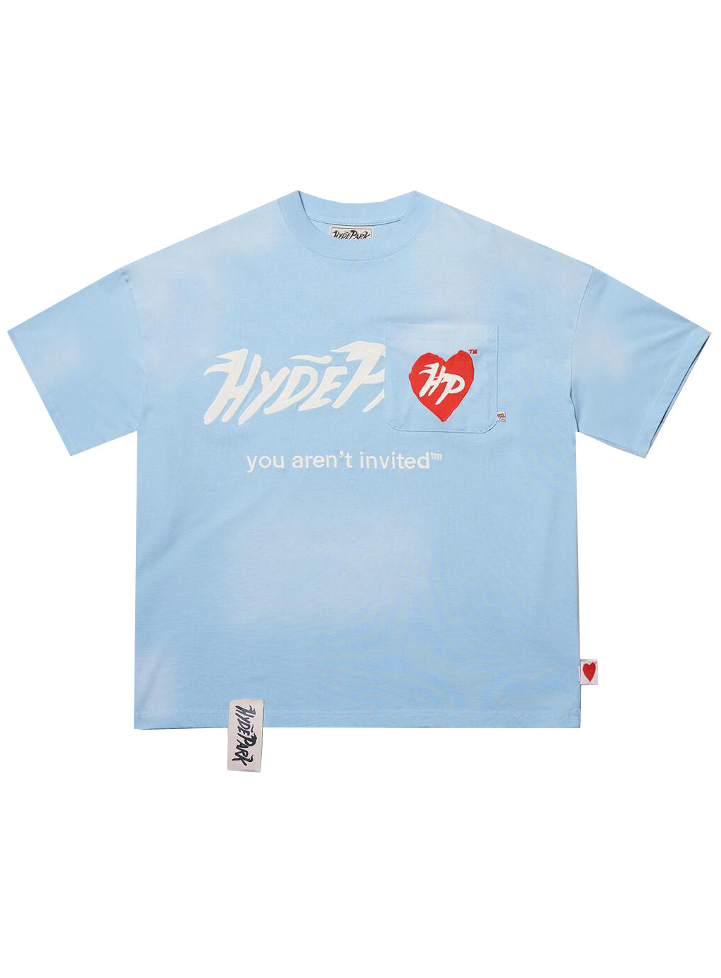 POCKETS FULL TEE - BLUE
