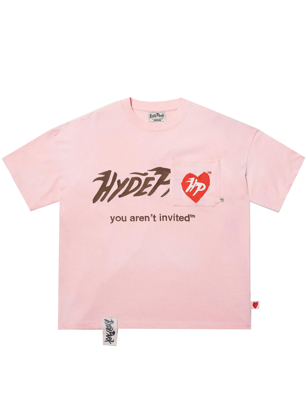 POCKETS FULL TEE - PINK