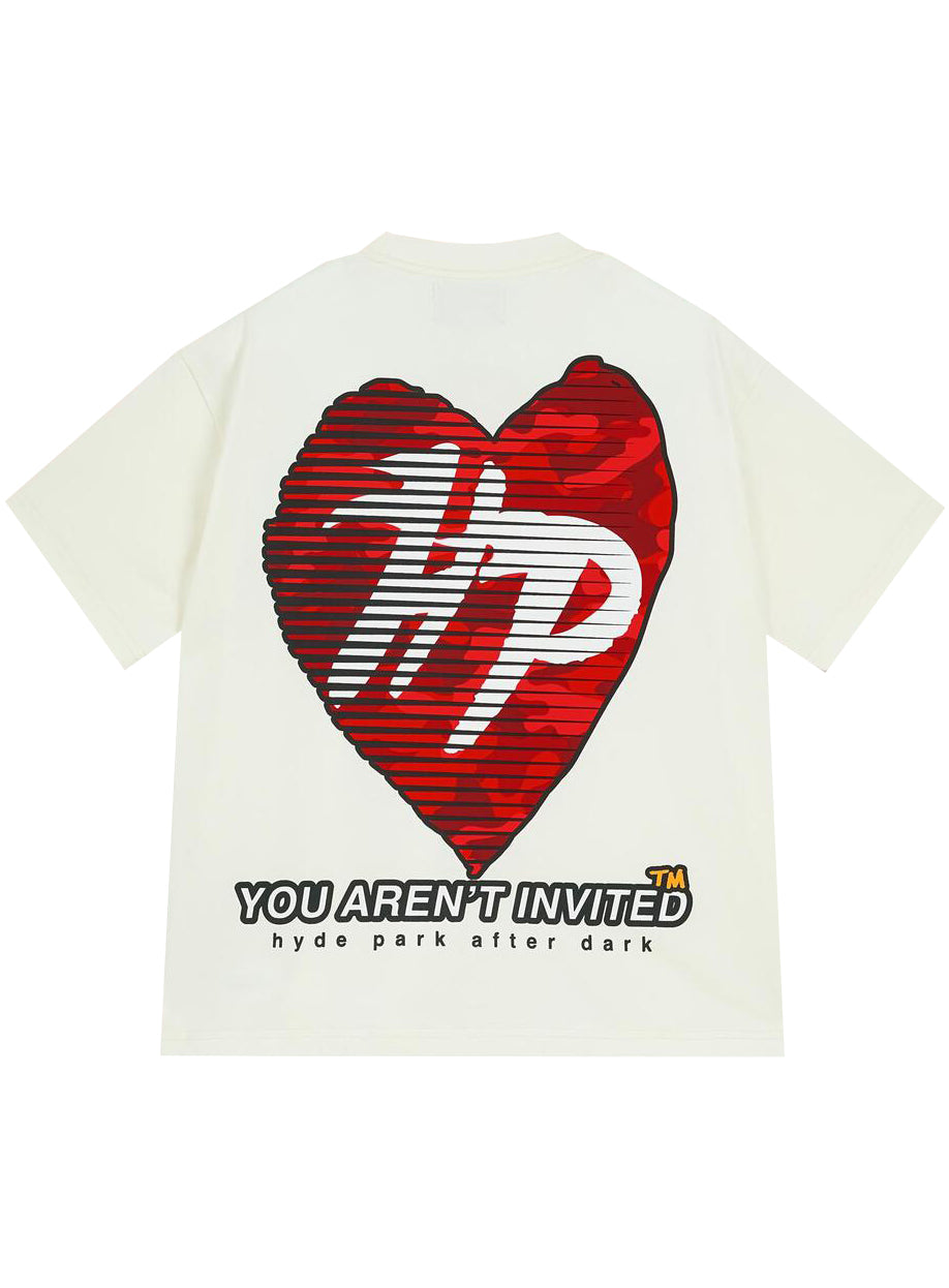 CAMO STRIPES TEE - RED