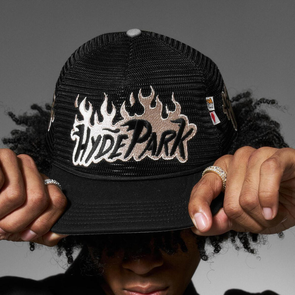 HYDE PARK Nothing But Net Trucker - Black