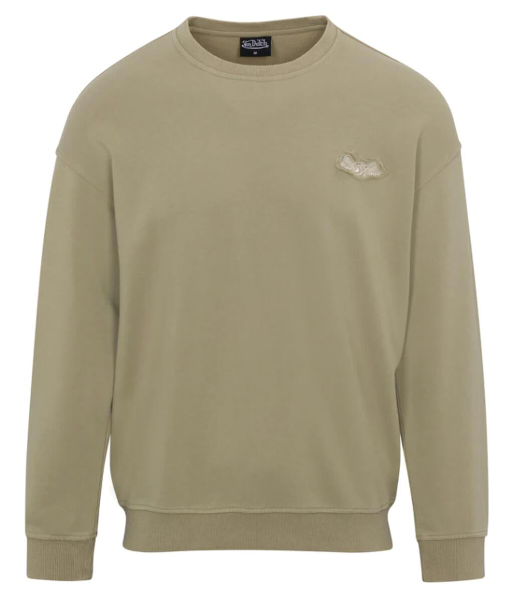 FRENCH TERRY VON DUTCH SAGE CREW NECK SWEATER