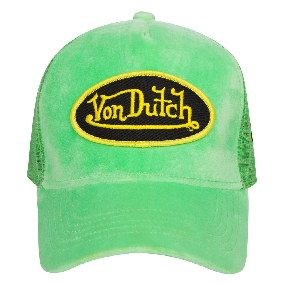 Green Upside Down Hollywood Logo Patch