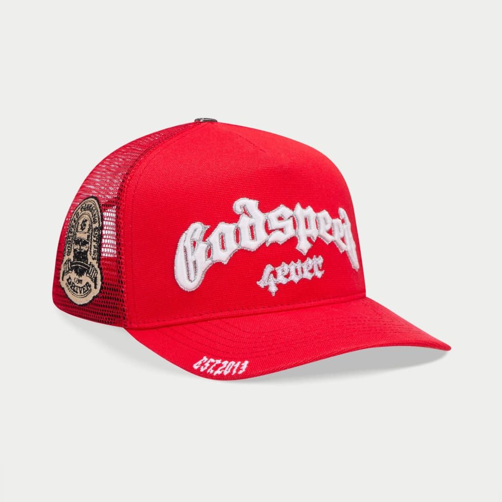 GS FOREVER TRUCKER HAT - RED