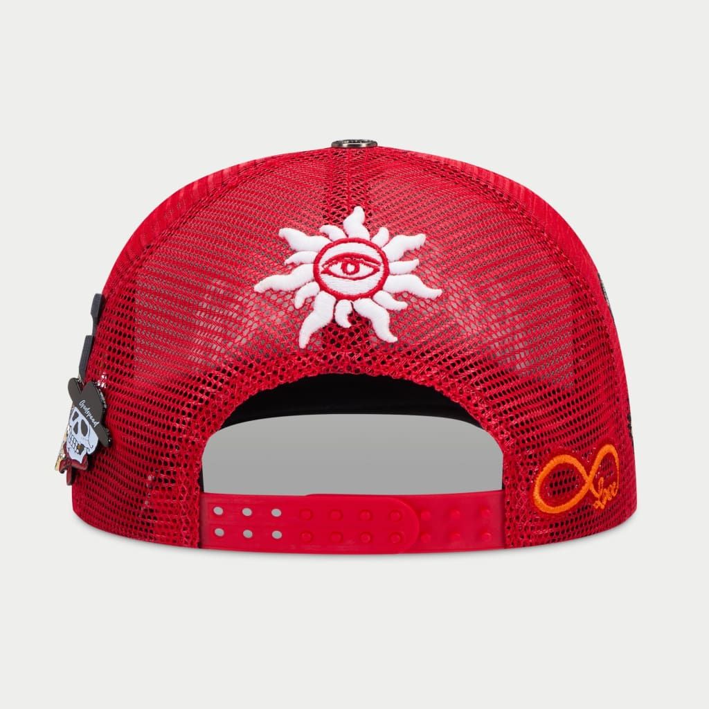 GS FOREVER TRUCKER HAT - RED