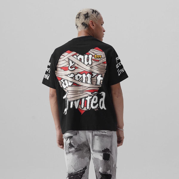 Wrap It Up Tee - Black - PureAtlanta.com