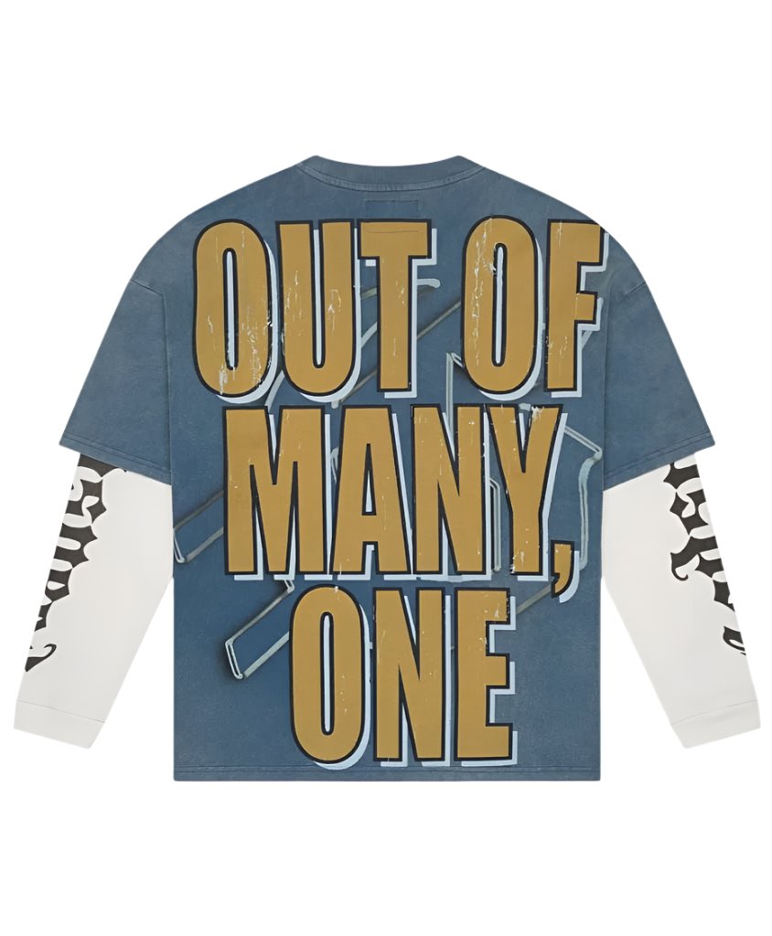 Chosen One Layered T-Shirt - Blue