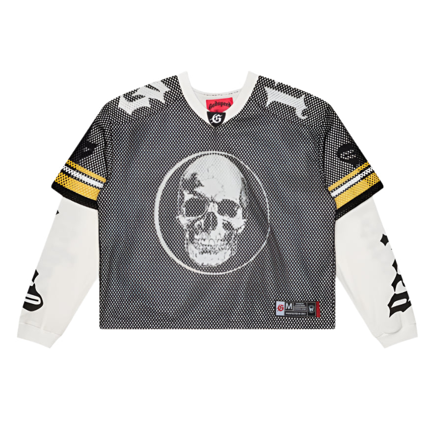 TD Layered Jersey - Black/White/Yellow