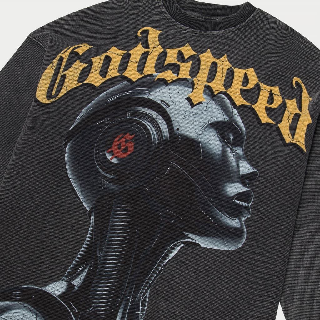 Alexa Thermal LS - Grey Wash