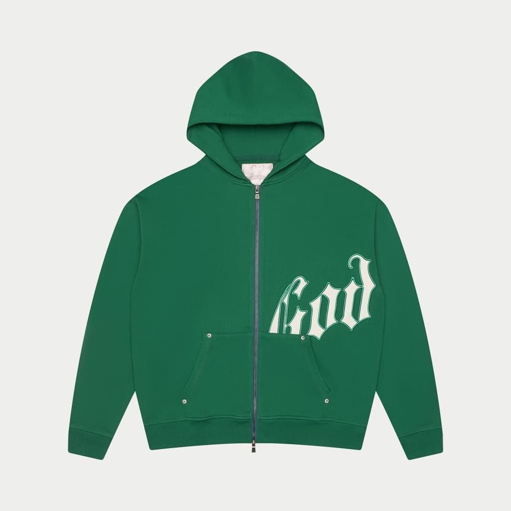 OG Logo V2 Hoodie - Green/White