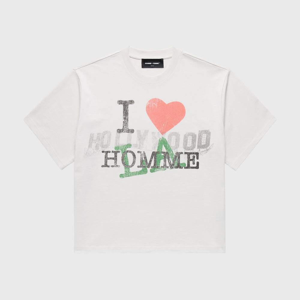 I Love Homme Tee - White