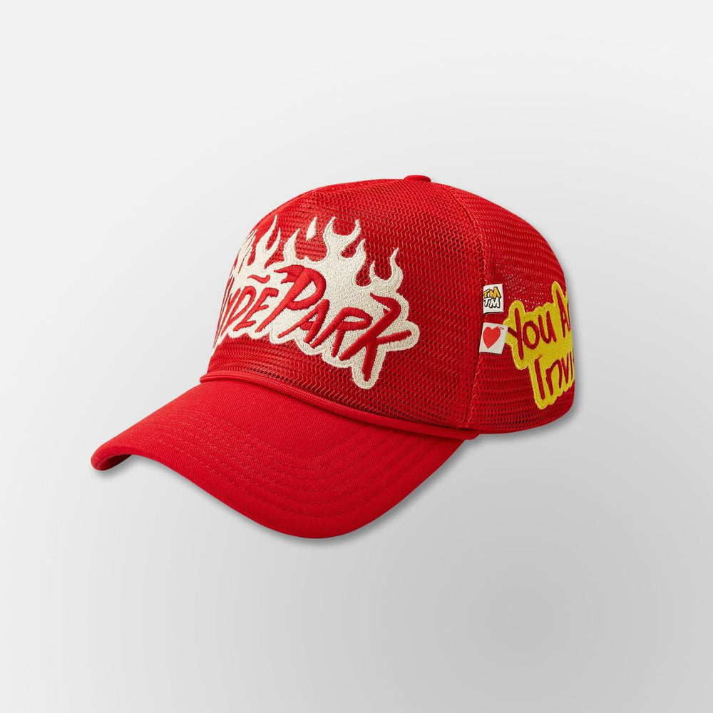 HYDE PARK Nothing But Net Trucker - Red