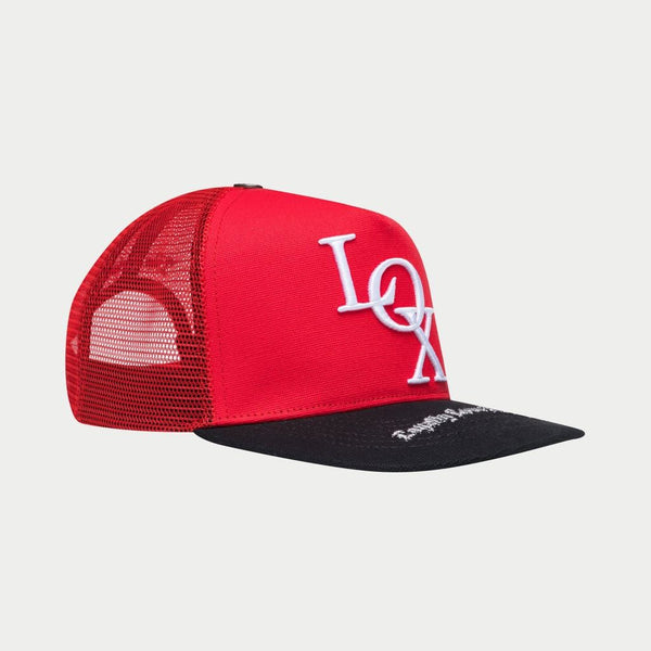 GODSPEED X THE LEGACY TRUCKER - BLACK/RED - PureAtlanta.com