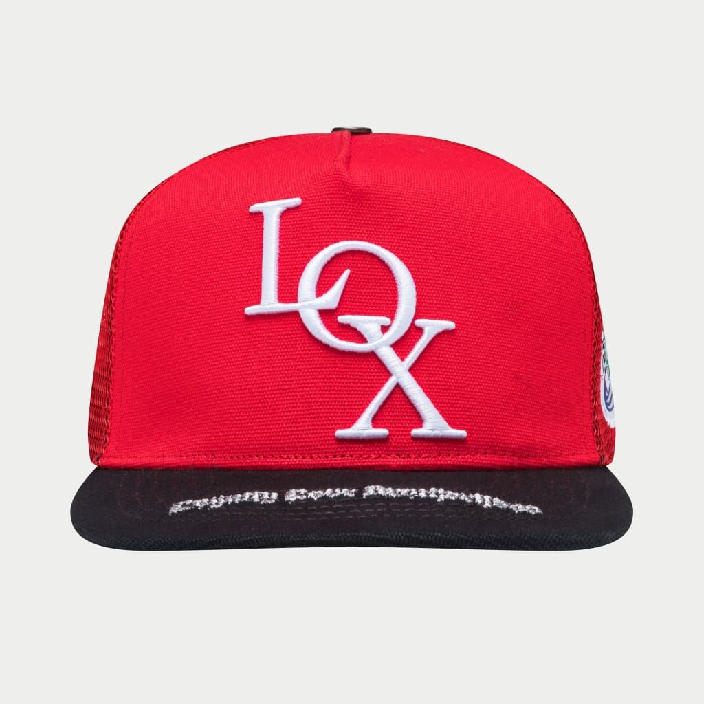 GODSPEED X THE LEGACY TRUCKER - BLACK/RED
