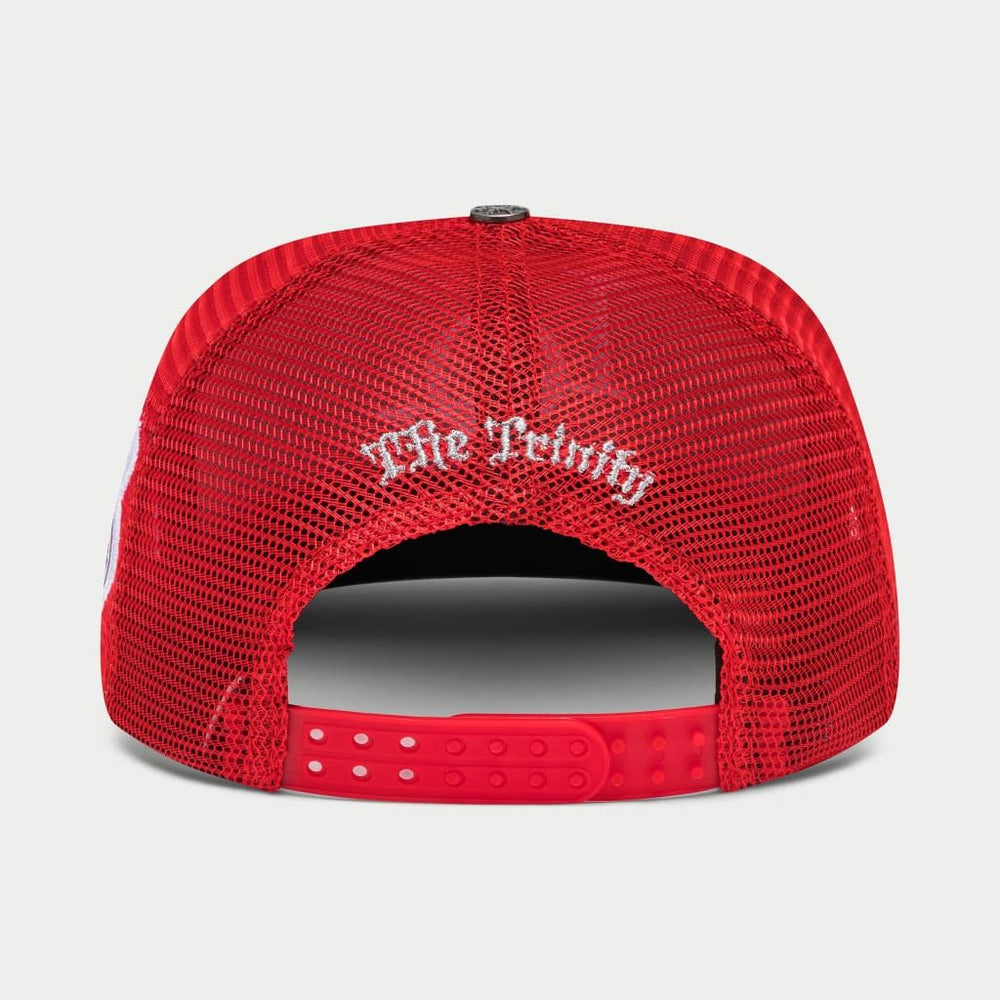 GODSPEED X THE LEGACY TRUCKER - BLACK/RED – view 4 of 4