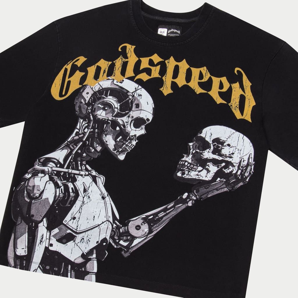 Mankind vs Ai III Short Sleeve - Black/Yellow