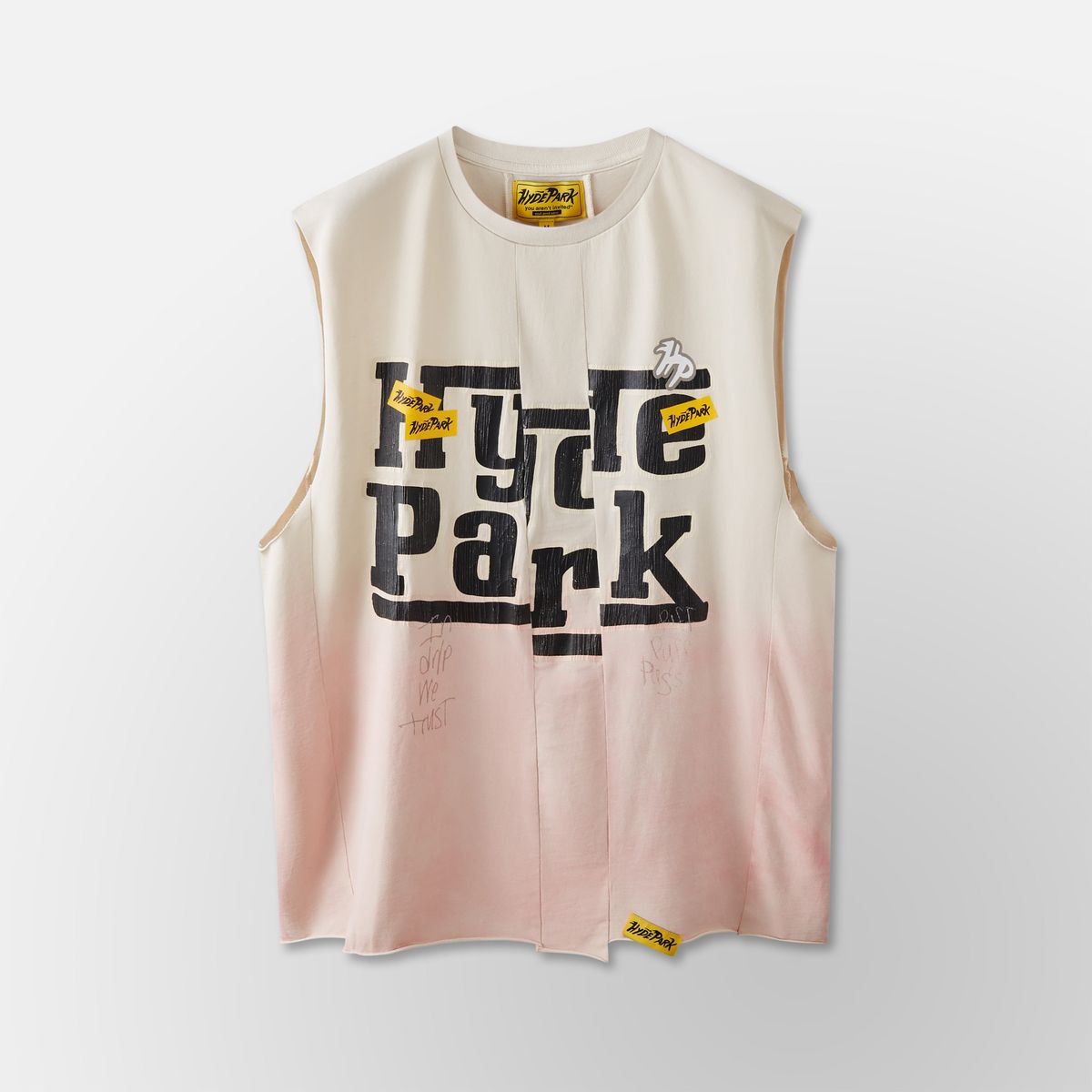 Upcycled Tank Top Hyde Park - Strawberry Milk