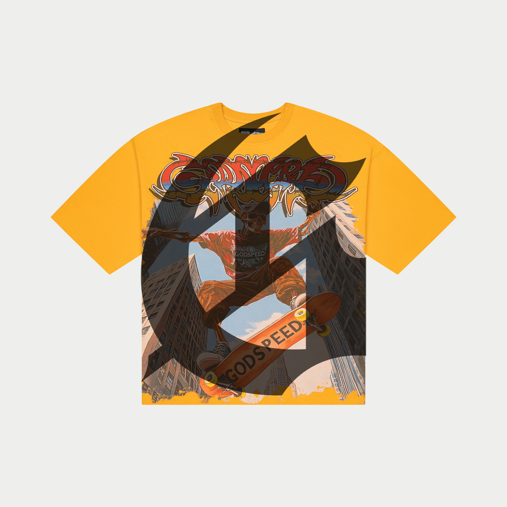 Godspeed Ollie Tee in yellow – view 2 of 3