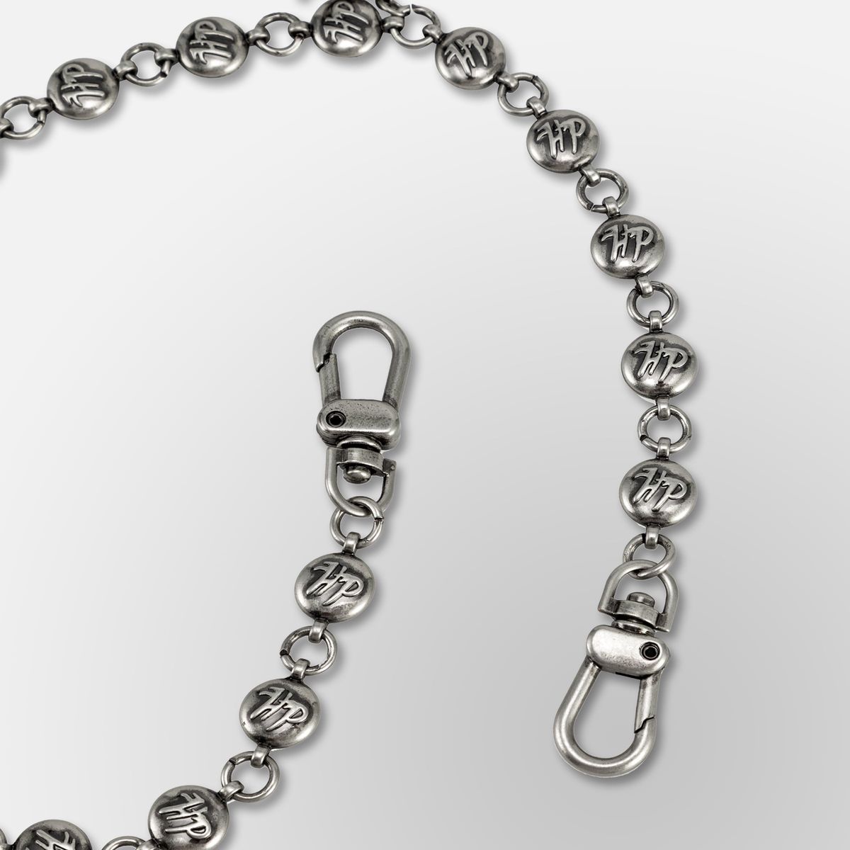 HP Pill Link Chain W/ Cherub + HP Charm - Wallet Chain