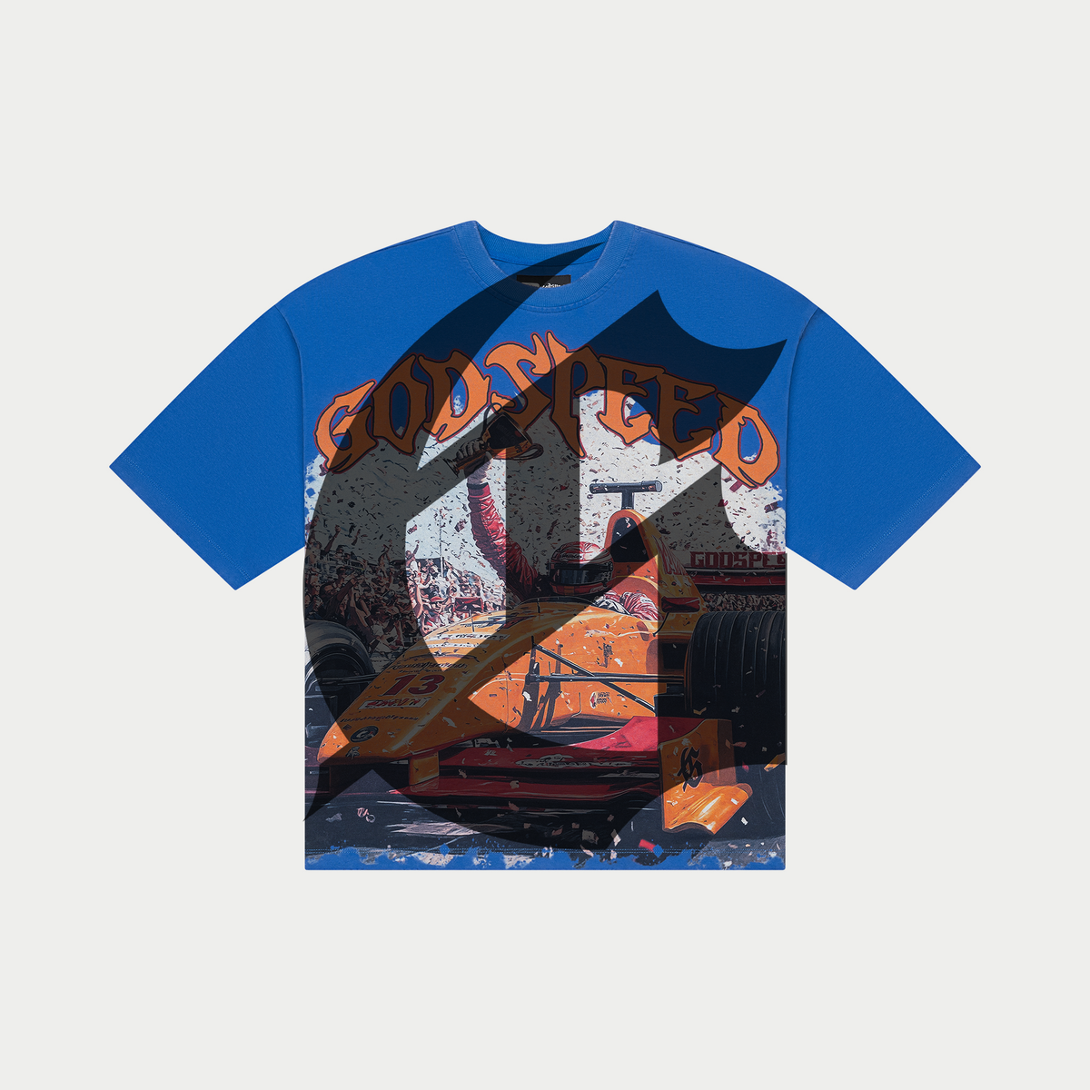 F1 Finishline (Blue wash)