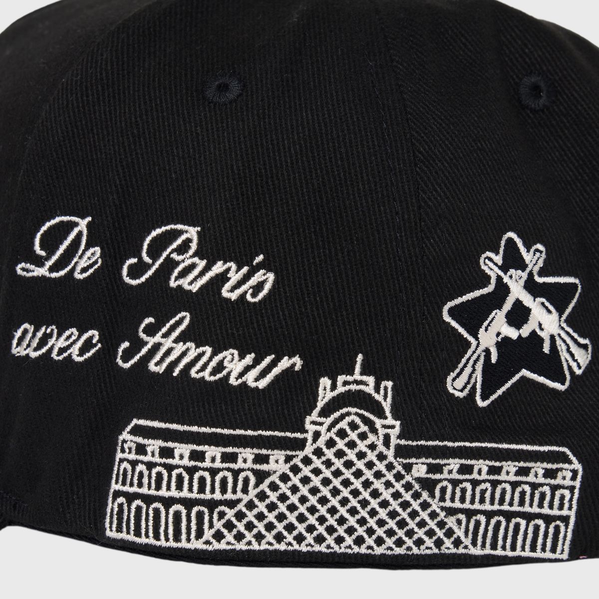 Paris Prestige Snapback - Black
