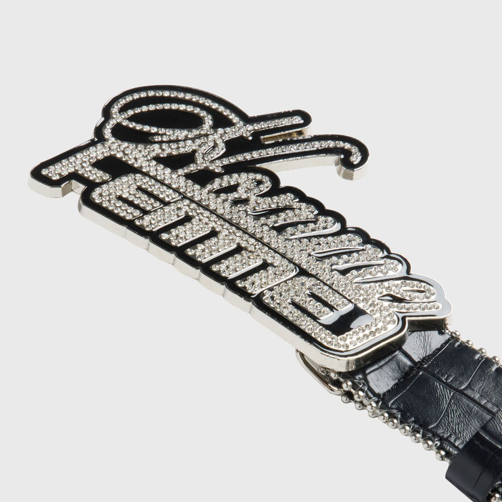 Homme + Femme Signature Exotic Belt (Gator) in black – view 2 of 2