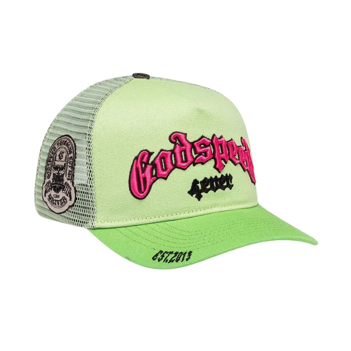 GS Forever Trucker Hat (Lime/pink) BOOM427