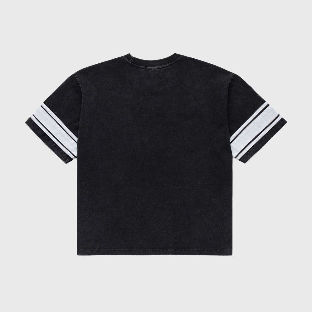 Homme + Femme Paris Rhinestone Tee in black – view 2 of 2