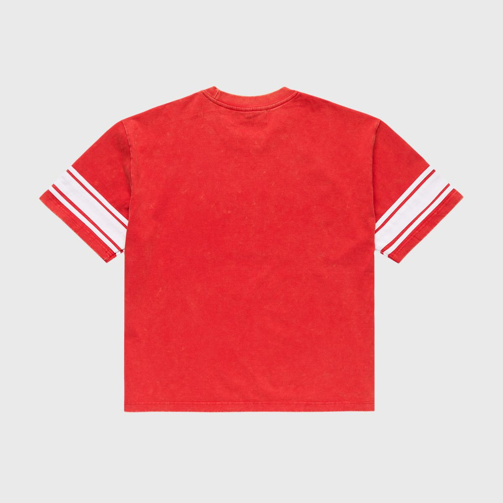 Homme + Femme Tokyo Rhinestone Tee in red – view 2 of 2
