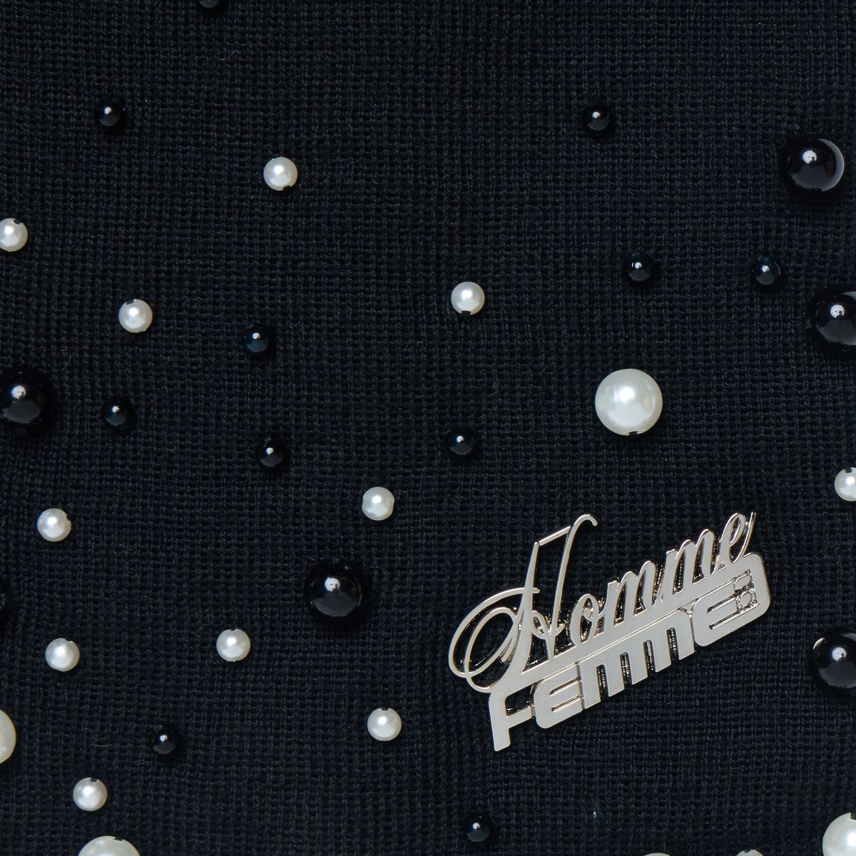 Pearl Beanie - Black