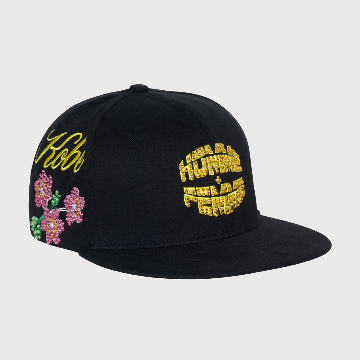 Japan Gemstones Hat - Black