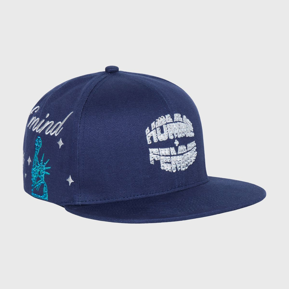 Homme + Femme NYC Gemstone Hat in navy – view 2 of 2