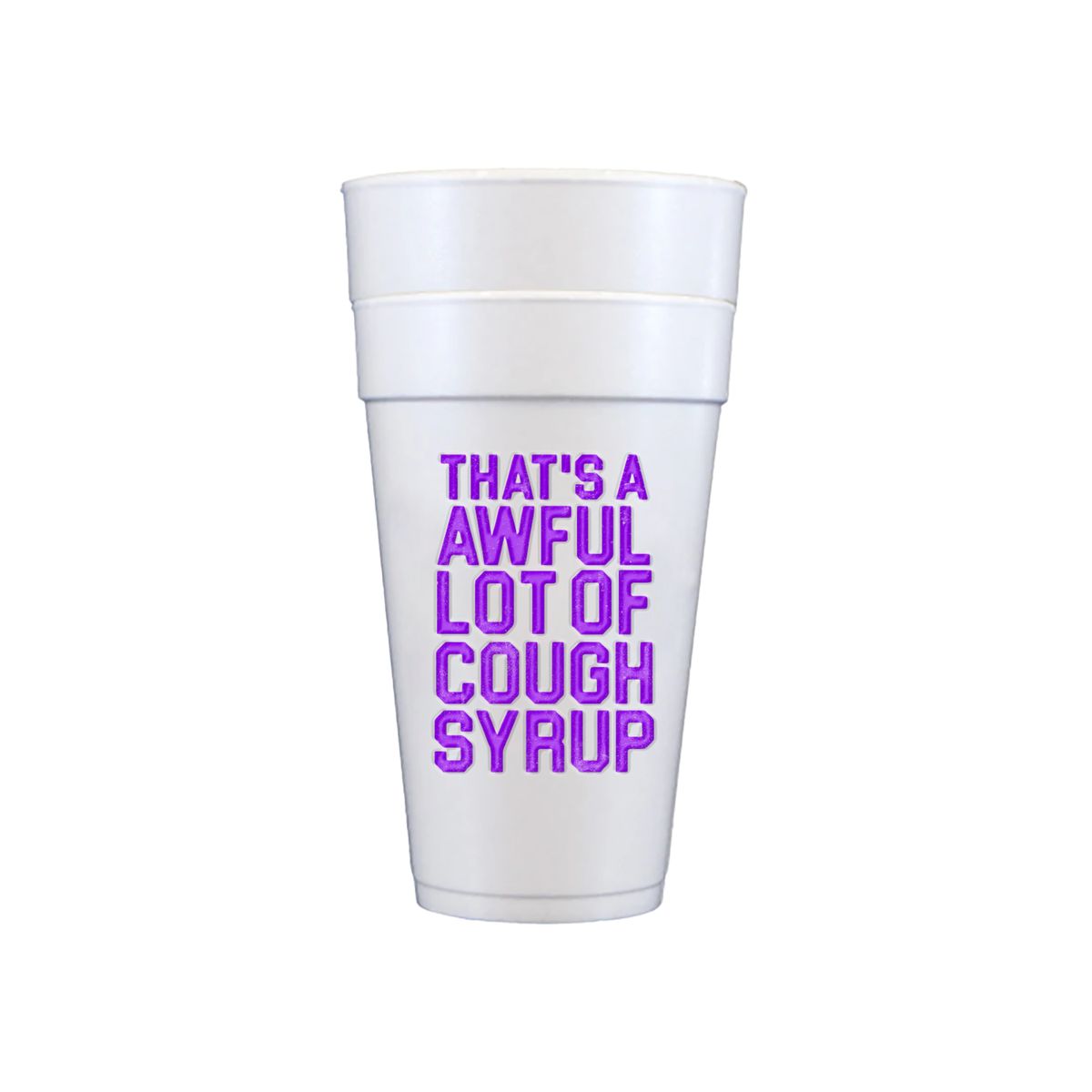 LHALOCS DOUBLE CUPS - WHITE