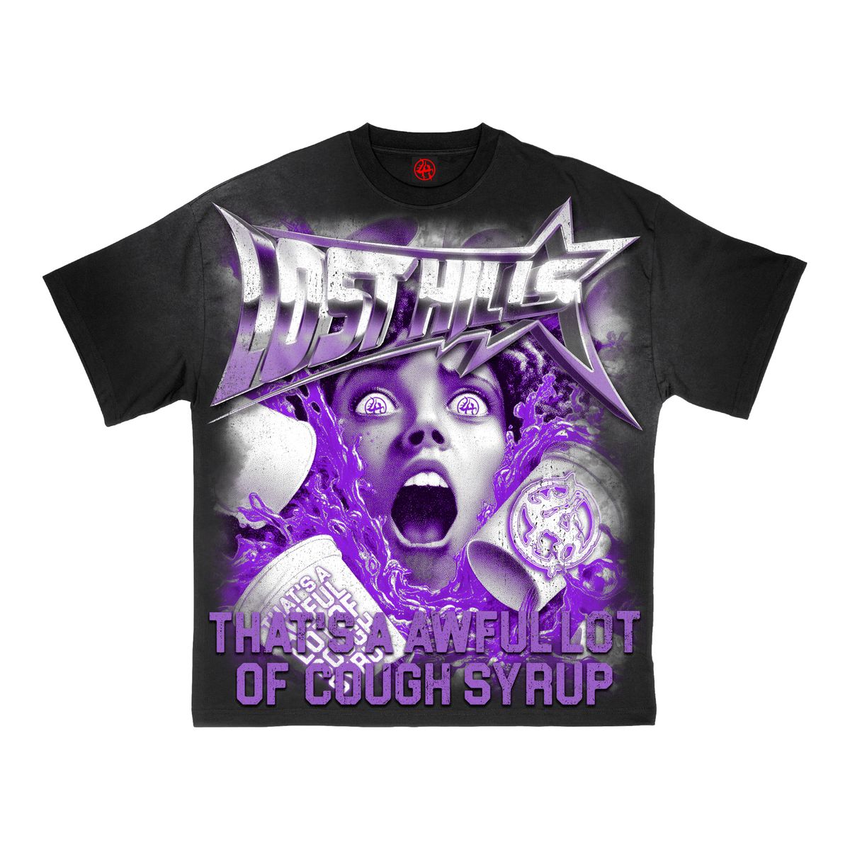 LHALOCS 004 BLACK TEE