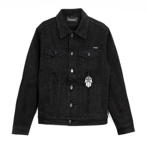 Kash Diamond Jacket - Black on Black