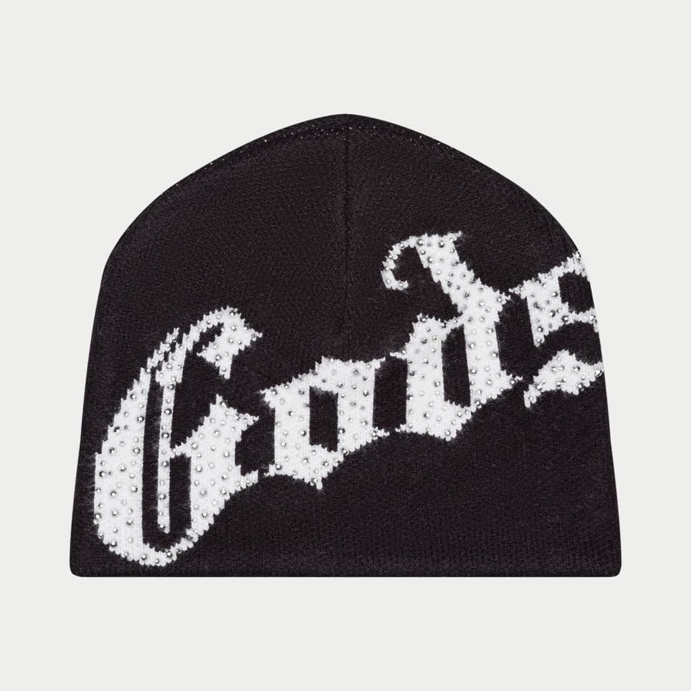 OG Logo Studded Beanie - Black/White