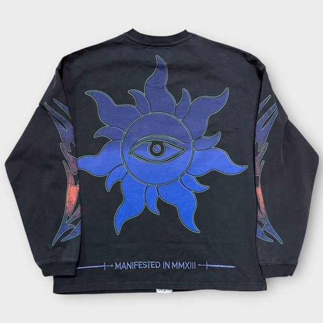 Godspeed U.A.P Long Sleeve T-Shirt in black wash – view 2 of 2