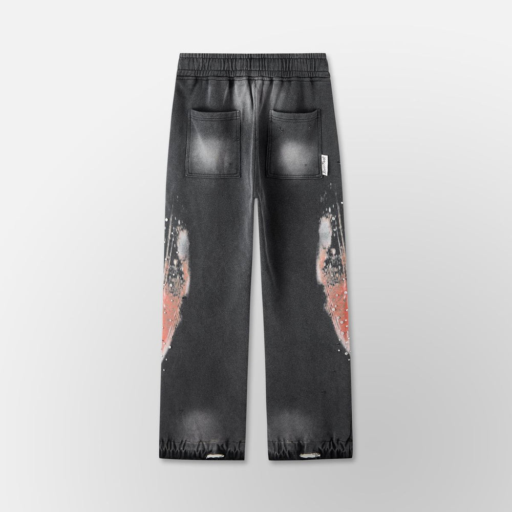 HYDE PARK Divine Awakening- Throw Back- Wide Leg Jogger- Black – view 2 of 2
