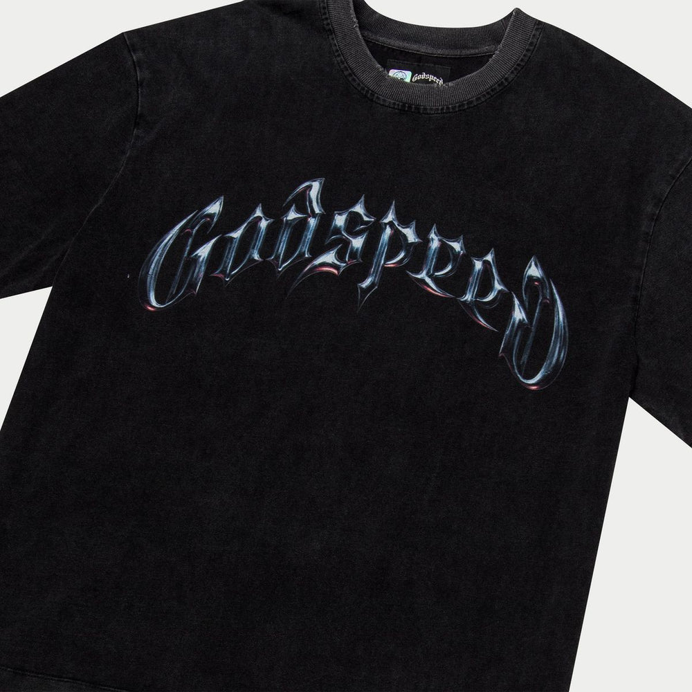 Symmetrical Logo T-Shirt (Black Wash)