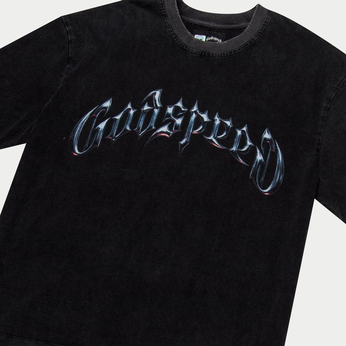 Symmetrical Logo T-Shirt (Black Wash)