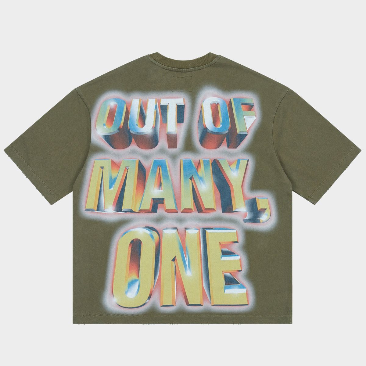 Badges of Honor T-shirt (Military Green)