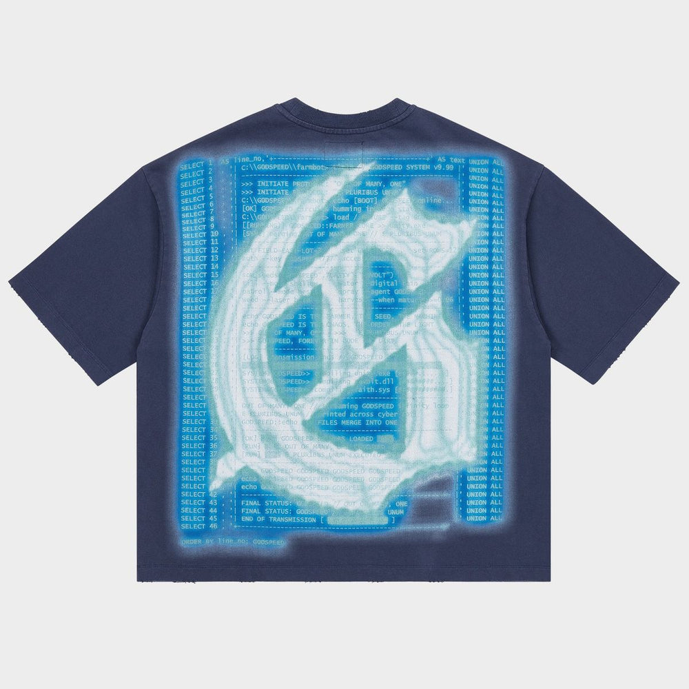 Godspeed Aura Farm T-shirt (Navy) – view 3 of 3