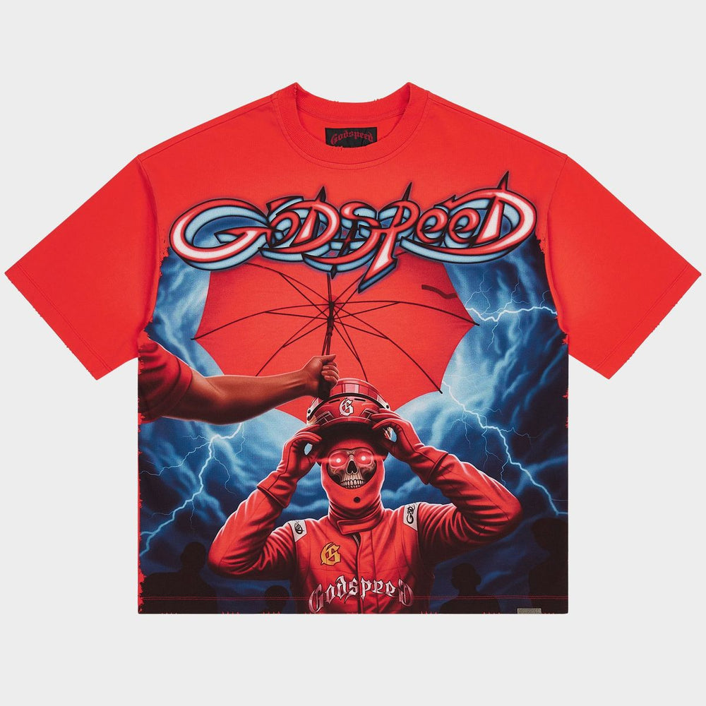 Godspeed Supreme Reign T-shirt (Red) – view 1 of 3