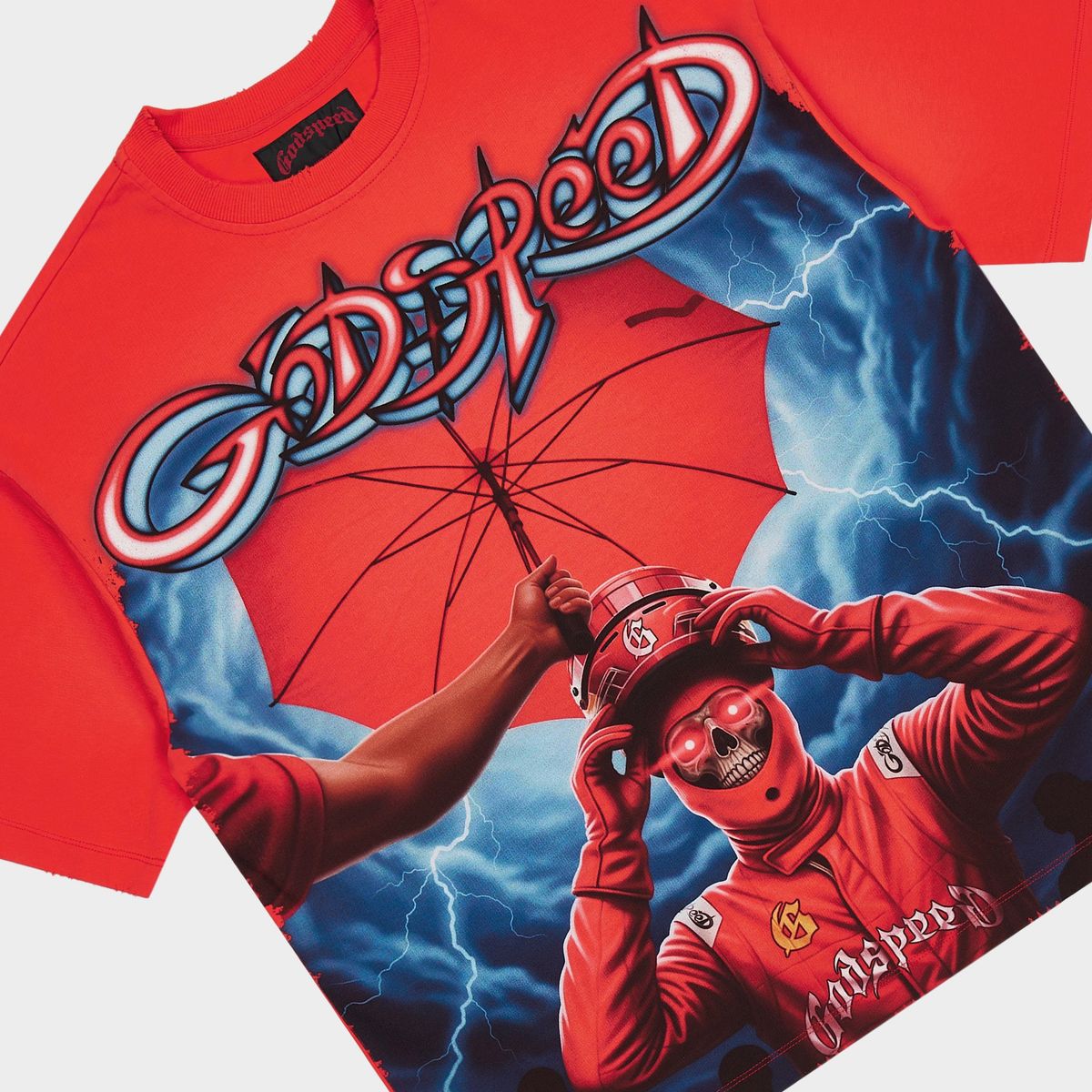 Godspeed Supreme Reign T-shirt (Red) – view 3 of 3