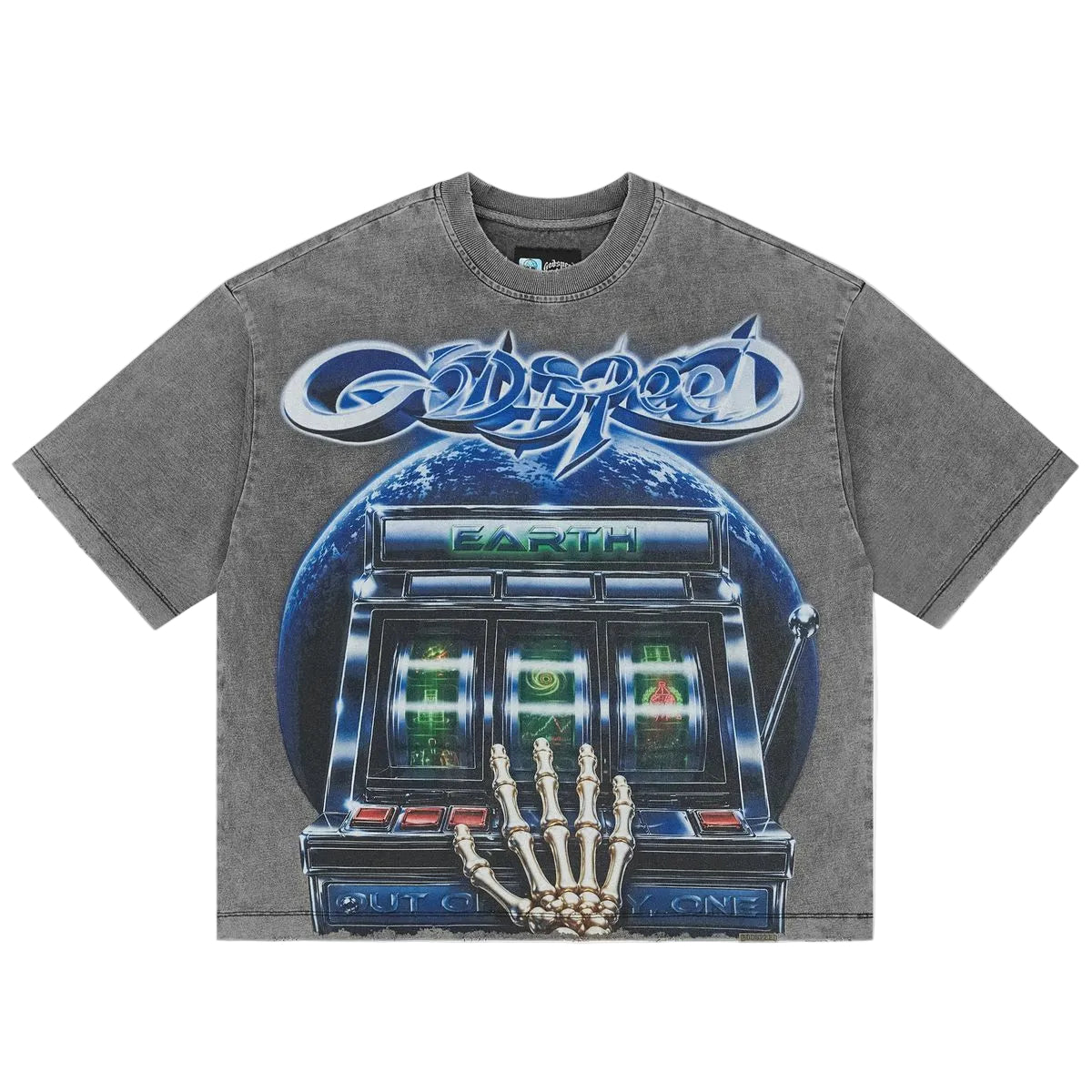 POLYMRKT T-shirt (Grey Wash)