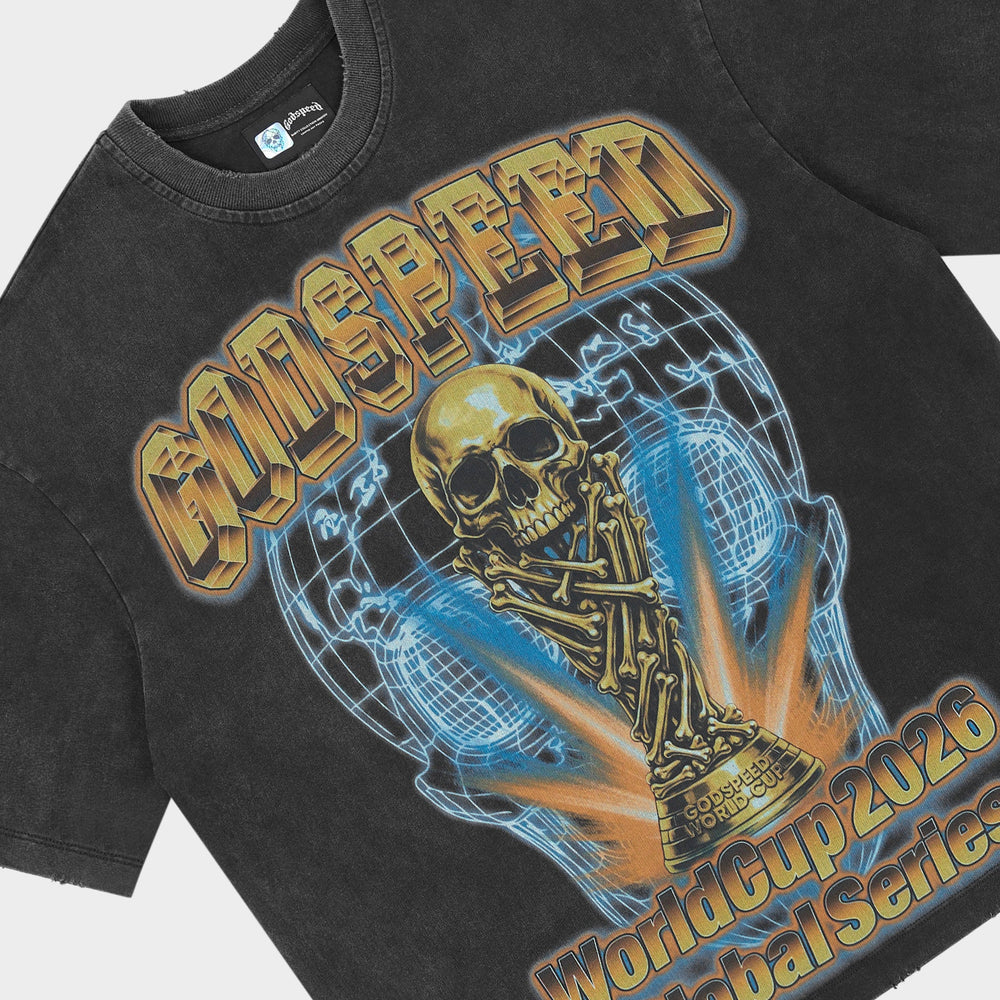 Godspeed '26 GSWC Trophy T-shirt in Black, detail