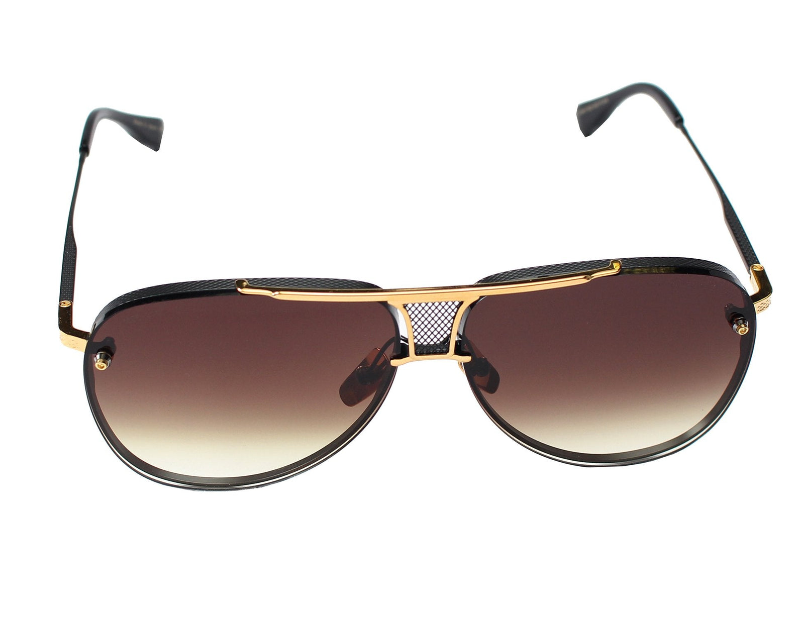 DITA Decade-Two Aviator Sunglasses in black and gold – view 4 of 8