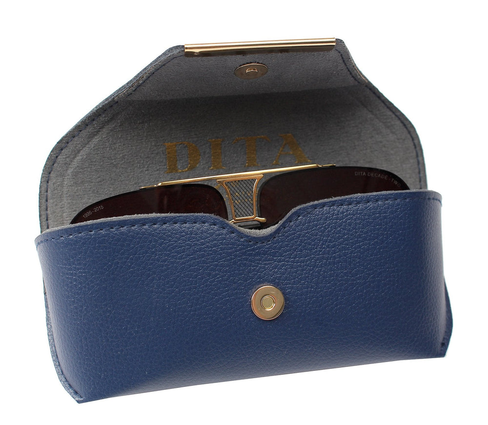 DITA Decade-Two Aviator Sunglasses in black and gold – view 7 of 8